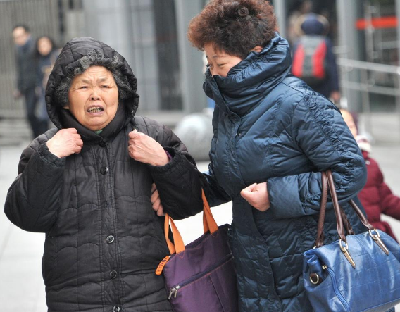 寒潮來襲，心腦血管疾病老年患者增加