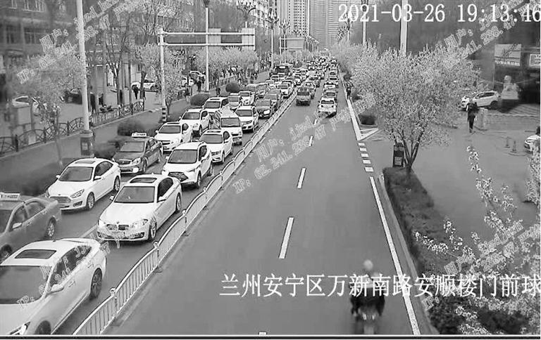 蘭州：交通組織優(yōu)化調整 這些路口通行效率明顯提升