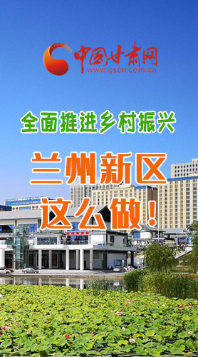 圖解|全面推進(jìn)鄉(xiāng)村振興 蘭州新區(qū)這么做！