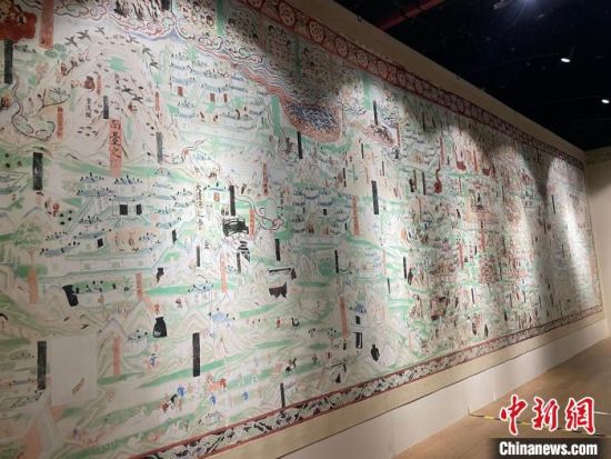 圖為展覽現(xiàn)場(chǎng)?！〗瓧顭?攝