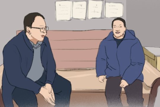 手繪丨追憶邱軍：扎根泥土，他把生命永遠(yuǎn)定格在扶貧路上