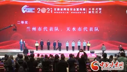 喜訊！蘭州市代表隊獲得全省青少年網絡安全知識競賽二等獎