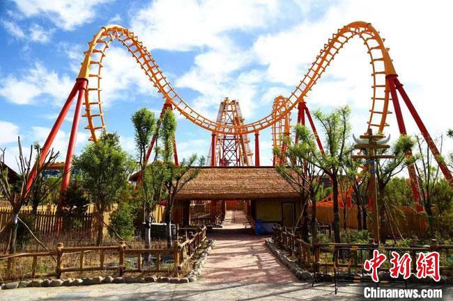 圖為嘉峪關(guān)方特歡樂世界。(資料圖) 趙海宏 攝