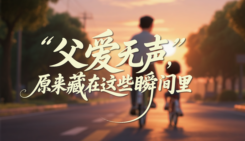 AI視頻|父愛無聲,原來藏在這些瞬間里