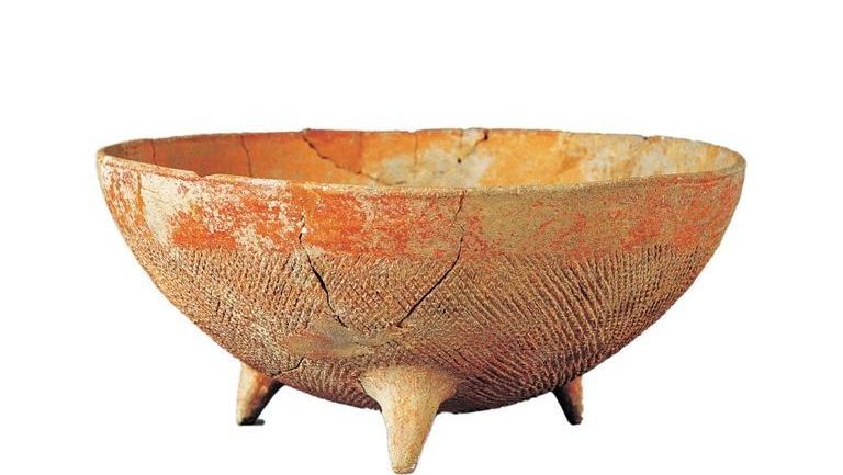 【黃河遺彩】探源鯢魚(yú)紋彩陶瓶