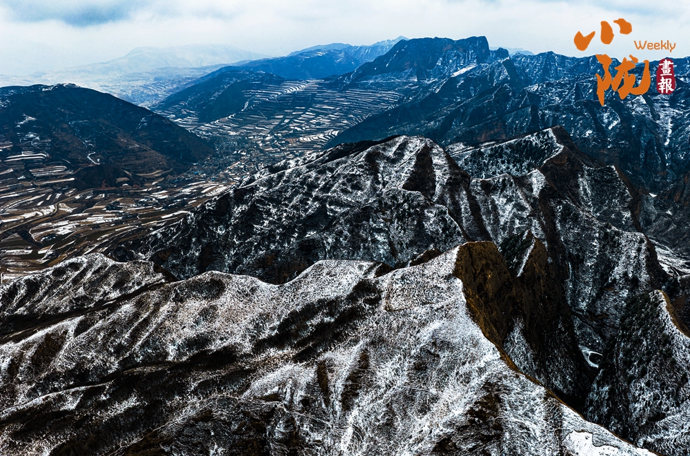 鐵籠山丹霞 一場(chǎng)春雪，億萬(wàn)年的守望