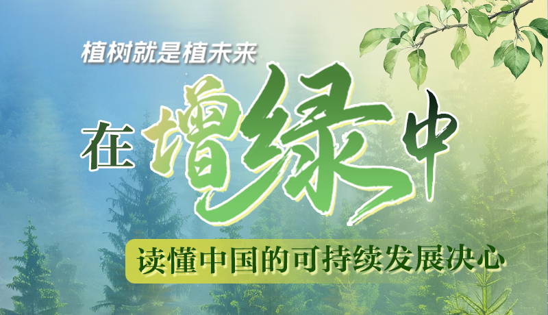 【理響中國(guó) 話隴點(diǎn)睛】植樹(shù)就是植未來(lái)，在增綠中讀懂中國(guó)的可持續(xù)發(fā)展決心