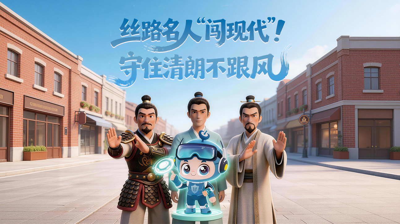 AI短視頻|絲路名人“闖現(xiàn)代”！守住清朗不跟風(fēng)